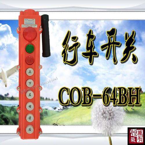 COB-64BH(COB-64BH)防雨吊车按钮 行车开关 起重 带急停开关