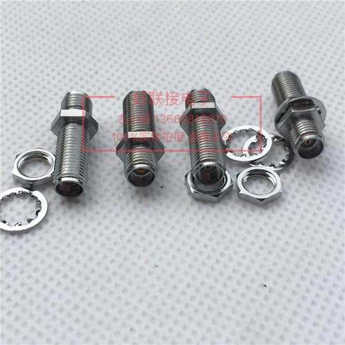 铜镀镍SMA-KKY高频6G 13G 18G测试级低衰减SMA母头直通高频低损耗