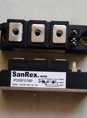 PD55F-120 PD55FG160 PD90FQ120 PD90FG160 三社可控硅半控模块