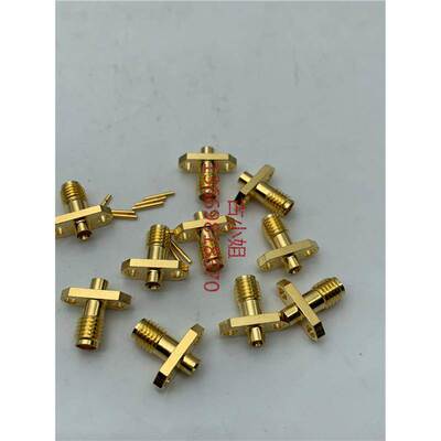 SMA-KFB2射频同轴连接器SMA母接50-2半柔半钢线SMA母086线缆适用