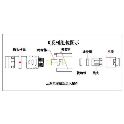 C5对接浮动母头 PCA 00 250自锁航空连接器 单芯同轴母头 接插件