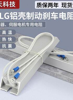 变频器伺服电机铝壳刹车制动电阻RXLG100W200W300W400R500W1000W