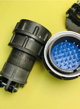 圆形连接器2CX30LZF32G1Y1/G1J1/2CX30LZF32GJ插头插座2CX30B32MJ