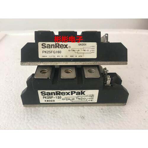 PK25FG160 PK25FQ160 PK25F-120 PK25F80 三社二手拆机可控硅模块