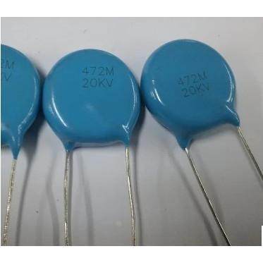 高压电容 472M 20KV 超高压瓷片电容 20000V 4700PF 片径22MM现货