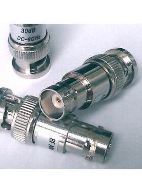 BNC衰减器1-40DB射频同轴衰减器2W优质铜材BNC公母衰减器50欧姆6G