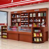 便利店烟柜台烟柜展示柜背柜货架收银台烟酒店实木香烟柜组合酒柜