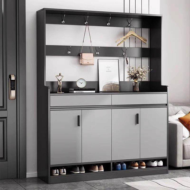 鞋柜家用入门门口简约现代2024新款门外轻奢玄关柜一体收纳柜鞋架,住宅家具,鞋柜,淘宝优惠券,粉丝福利购,淘宝优惠卷