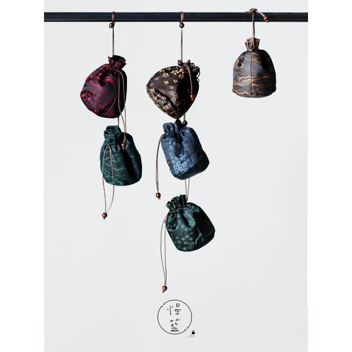 慢蓝茶套装香云沙内棉拉出皮绳圆口单杯袋中国覆古化妆品袋功夫茶,餐饮具,茶包袋,淘宝优惠券,粉丝福利购,淘宝优惠卷