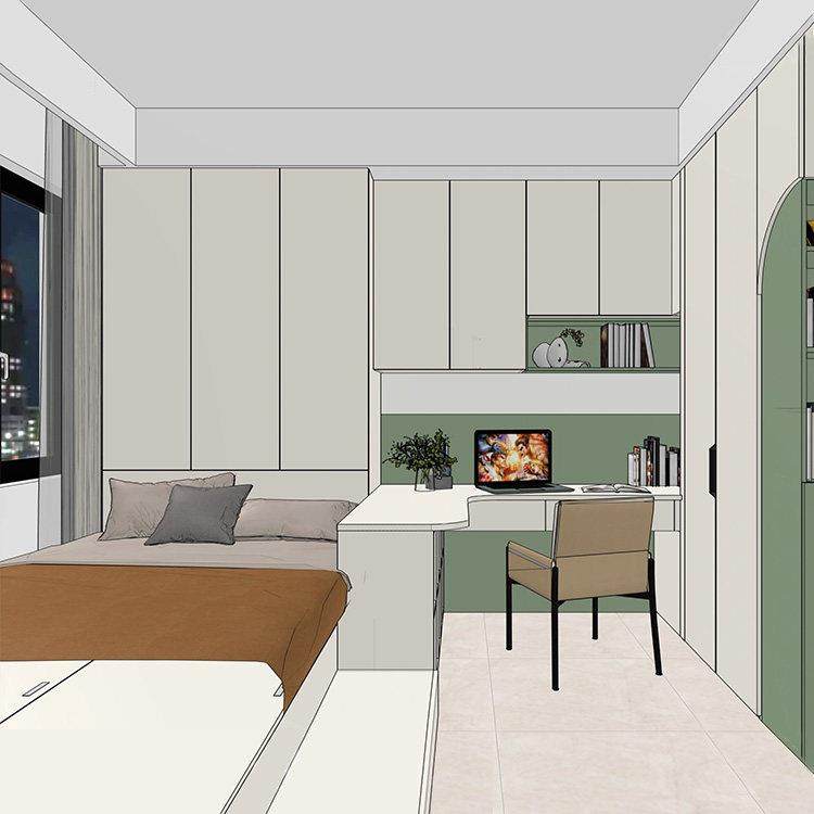 成都定制榻榻米床衣柜一体带书桌床头柜卧室次卧塌塌米床架地台家,全屋定制,榻榻米定制,淘宝优惠券,粉丝福利购,淘宝优惠卷