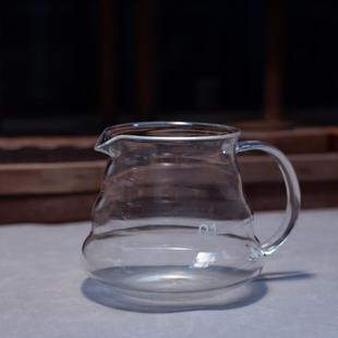 素止 云朵分享壶杯公道杯 手冲咖啡壶 家用耐热玻璃滴漏壶360ml