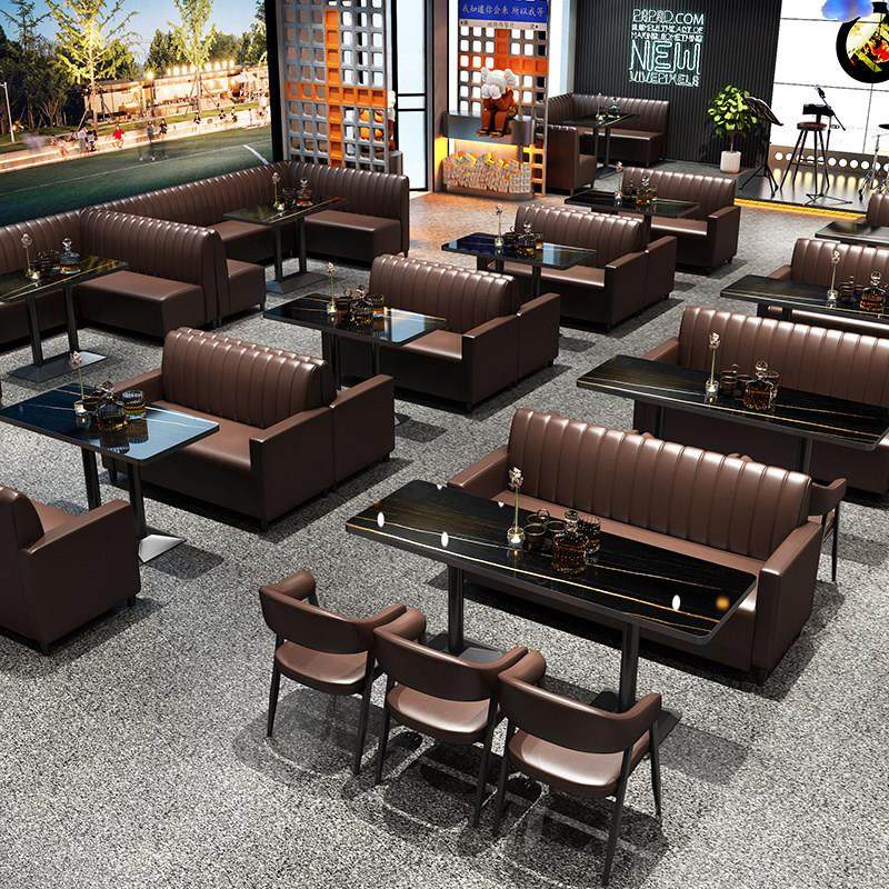 清吧酒吧桌椅组合咖啡馆西餐厅烧烤火锅甜品奶茶店台球室卡座沙发,商业/办公家具,卡座,淘宝优惠券,粉丝福利购,淘宝优惠卷