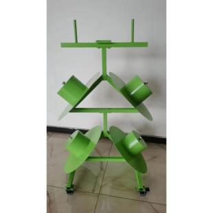 胶条架铝合金门窗胶条架子两盘四盘六盘门窗厂斜盘竖盘毛条胶条架