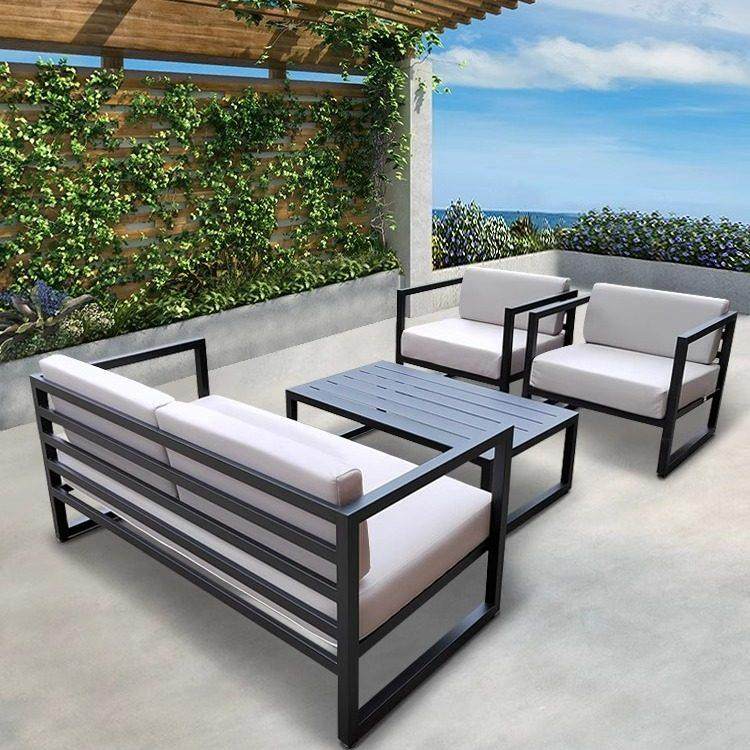 户外休闲沙发桌椅组合防晒防雨花园别墅室外庭院民宿露台铁艺套装,住宅家具,户外沙发,淘宝优惠券,粉丝福利购,淘宝优惠卷