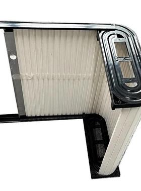 房车卷帘门依维柯大胜床车过境露营车改装柜浴室厕所滑动门滑动门