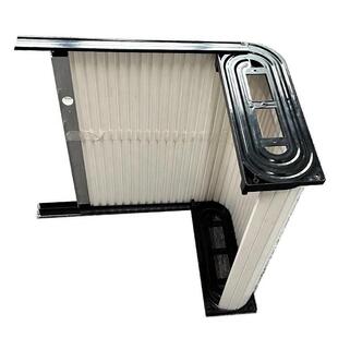 房车卷帘门依维柯大胜床车过境露营车改装 柜浴室厕所滑动门滑动门