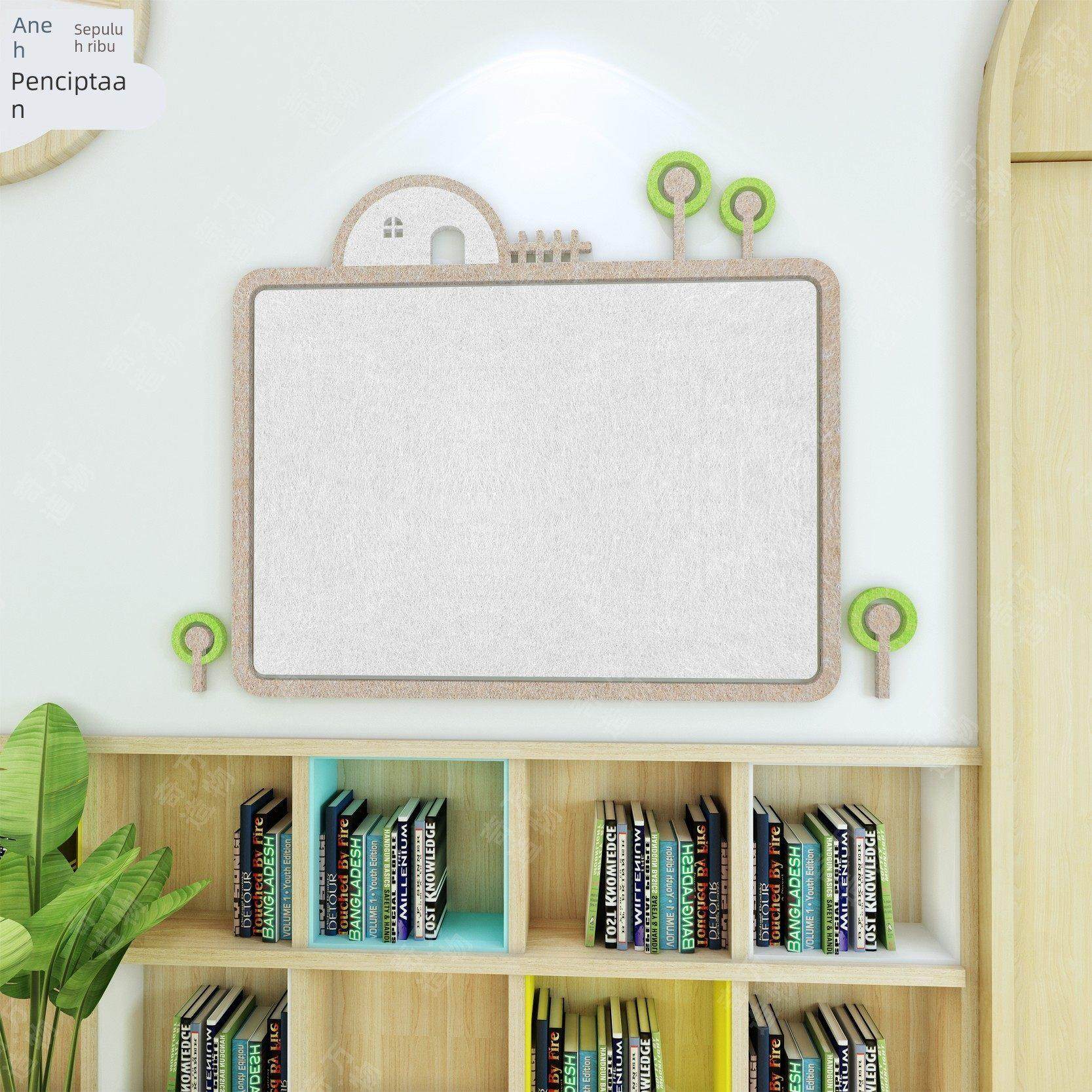 毛毡墙贴毛毡板幼儿园作品展示家园栏教室文化公告栏照片墙背景板,家居饰品,软装墙贴,淘宝优惠券,粉丝福利购,淘宝优惠卷