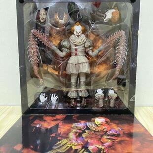 现货NECA 小丑回魂 LED舞蹈小丑 豪华版 7寸可动手办动漫人物模型
