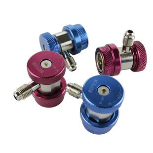 飞越r134a汽车空调快速接头转换头VHF-A汽车冷媒加氟抽空快速头