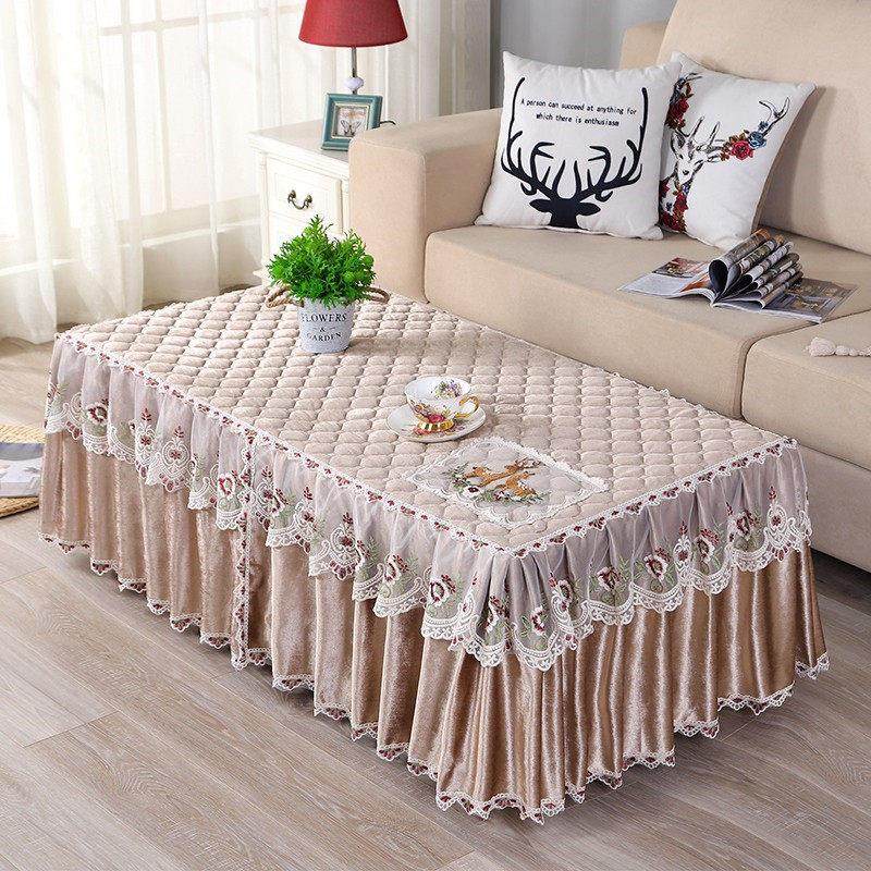 荷兰绒布夹棉加厚茶几罩餐桌布台布电视柜防尘套多用电炉罩盖巾套,居家布艺,桌布,淘宝优惠券,粉丝福利购,淘宝优惠卷