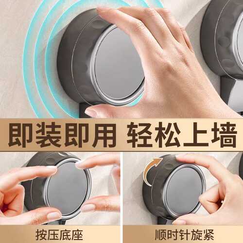 吸盘锅盖架壁挂免打孔厨房置物多功能家用菜板放置器砧板收纳架FF