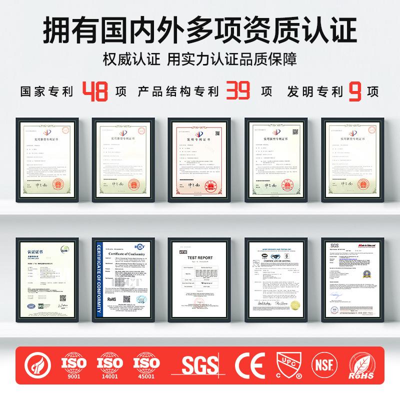 楼梯护栏哑光黑色托架支撑架墙托定制 方形扶手玻璃托五金配件