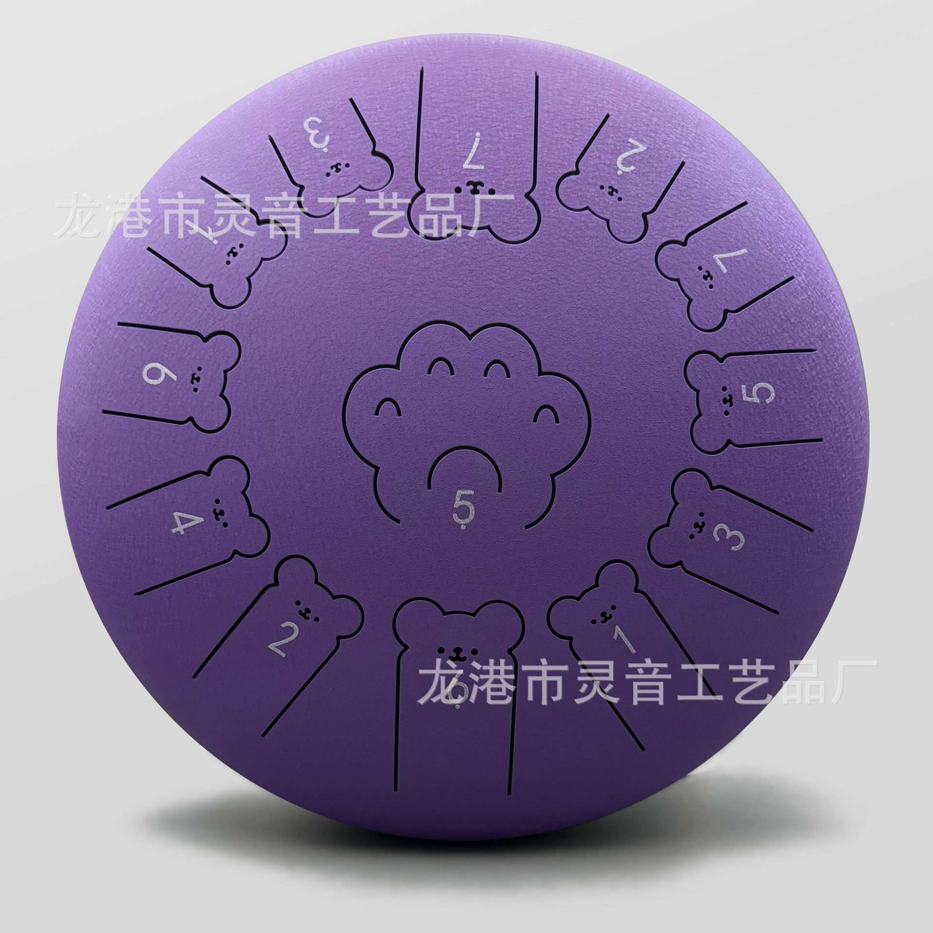 {活动价}亲子益智玩具儿童启蒙乐器13寸13音手碟梵音鼓初学手鼓空