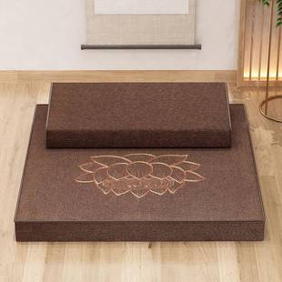 (活动价）坐垫禅坐修蒲打团拜佛垫冥想静禅垫家垫用折叠加厚布艺