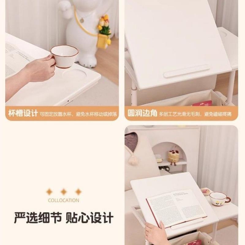 (活动价）茶几床边桌可移动边几客几厅小茶推车加高床头柜收纳边