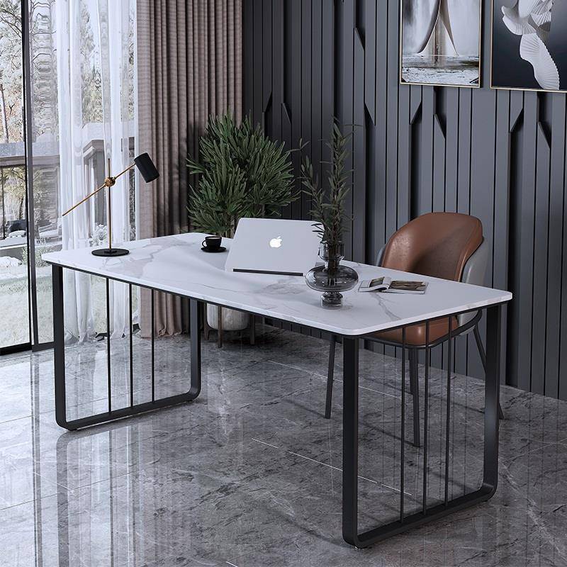(活动价）轻奢桌用岩板书桌现代简约客厅小户型电脑桌公桌办家写