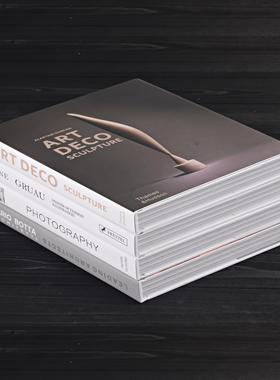 样板间装饰真书简约可翻页外文彷真书摄影拍照道具书软装陈列摆件