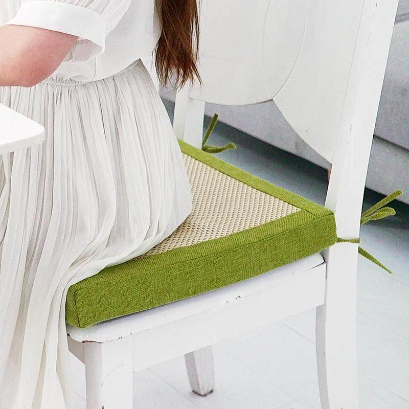 餐椅垫坐垫儿童椅子垫办公坐垫学生坐垫亚麻凉席座垫餐厅垫子,居家布艺,椅垫,淘宝优惠券,粉丝福利购,淘宝优惠卷