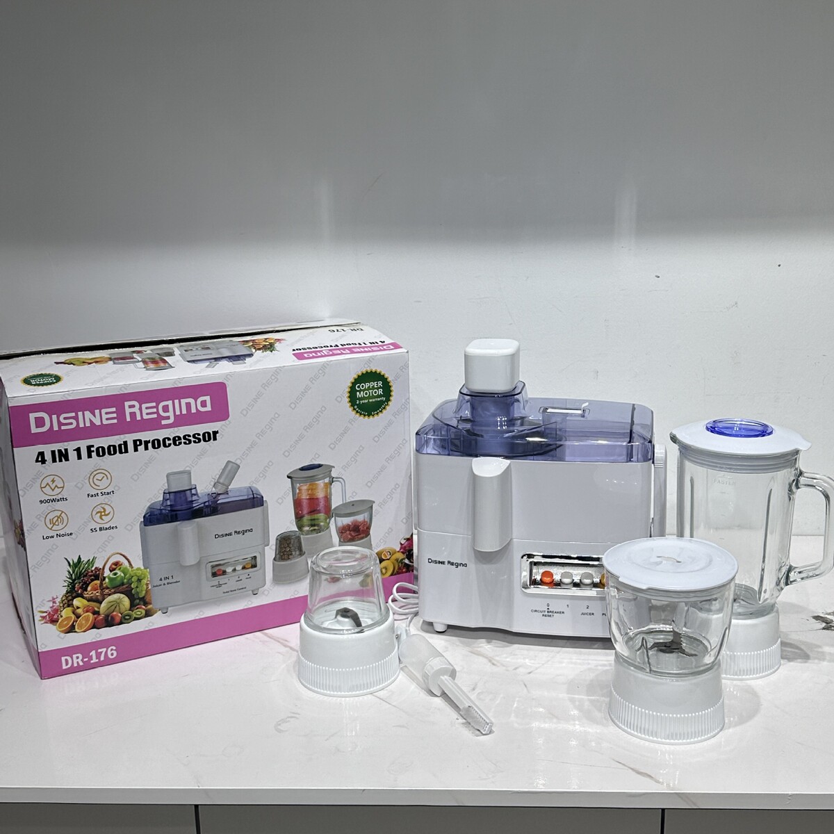 外贸出口家用电动四合一 研磨榨汁机料理机 4 IN1Food Processor