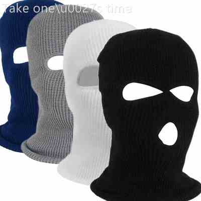 Army Tactical Mask 3 Hole Full Face Mask Ski Mask Winter Cap