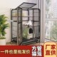 厂家直供方管猫笼三层猫别墅双层猫笼子猫咪笼子猫窝猫房子猫爬架