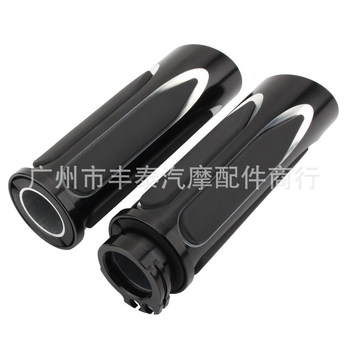 适用哈雷运动者手把套25mm摩托车改装配件手把胶 CNC电子油门把套