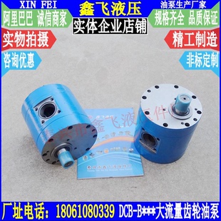 B300大流量斜齿轮油泵 XTCB B250 B200 液压 B160