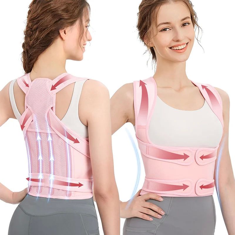 Back Brace & Posture Corrector for Women, Adjustable Back St