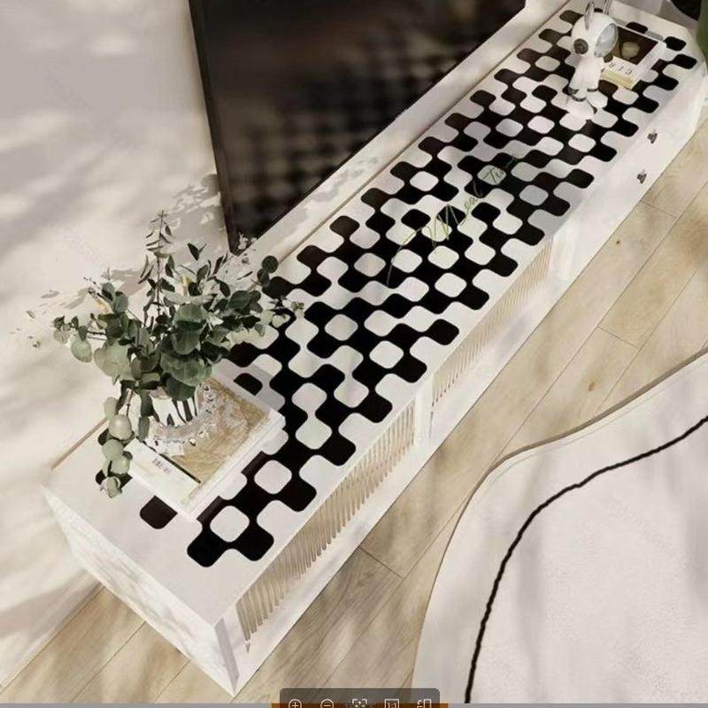 简约棋盘格硅藻泥电视餐边柜台面垫吸水防滑速干耐脏易打理餐边柜,居家布艺,家用脚垫,淘宝优惠券,粉丝福利购,淘宝优惠卷