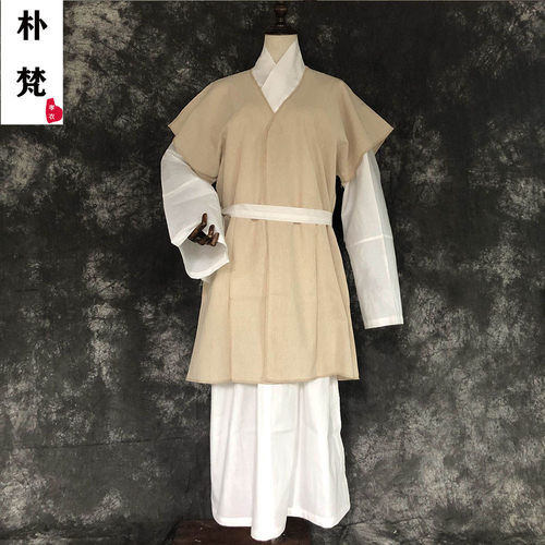 男女麻衣披麻戴孝大褂孝服孝子衣出殡衣服儿子女儿丧服白事用品