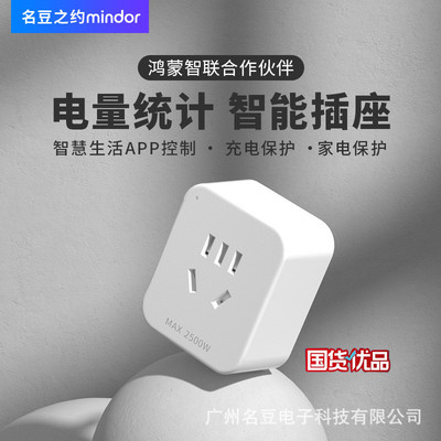 名豆之约智能wifi插座手机远程控制定时开关10a（支持鸿蒙智）
