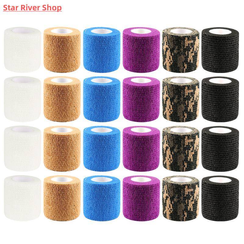 Colorful Sport Self Adhesive Elastic Bandage Wrap Tape 4.5m
