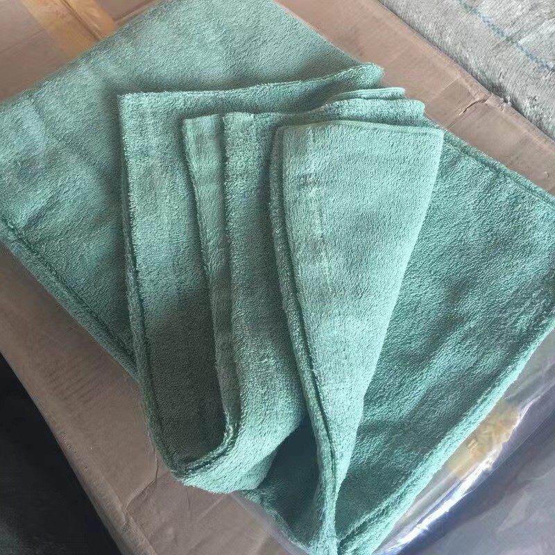 包邮库存橄榄绿毛巾被夏季军绿色单位制式毛巾毯单人军训毛巾毯