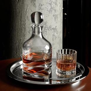 土耳其Nude进口Arch威士忌酒樽水晶玻璃分酒存酒器创意洋酒杯送人