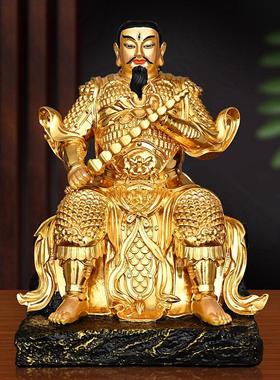 雷祖纯铜神像九天应元雷声普化天尊中式风格1米大号雷公摆件定做