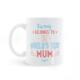 Best mum mug母亲节生日礼物妈妈马克杯陶瓷水杯送礼白杯子