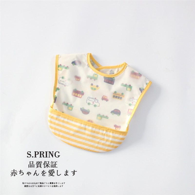 特价宝宝食饭兜防水无袖软塑料儿童围兜婴儿围嘴吃饭围衣围兜辅食