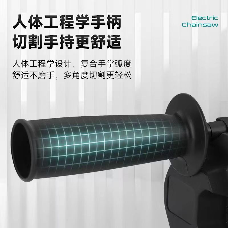 角磨机改装电链锯伐木锯电锯家用小型手持锯柴磨光机手电锯锯木头