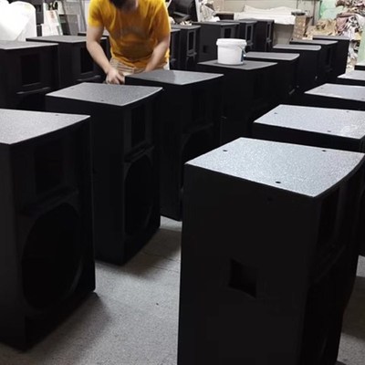 18寸全频音响空箱体喷漆箱体全套舞台音响KTV演出音响箱体
