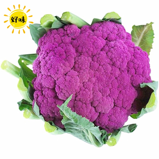 【顺丰包邮】农家紫菜花新鲜2斤3斤花菜现摘稀有蔬菜青菜餐厅专用
